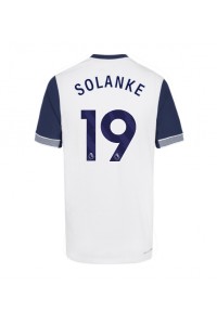 Tottenham Hotspur Dominic Solanke #19 Voetbaltruitje Thuis tenue 2024-25 Korte Mouw